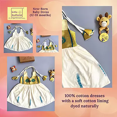 Newborn Baby Girl Dress 12050
