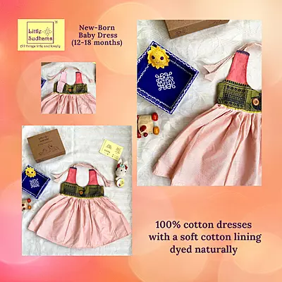Newborn Baby Girl Dress 12029