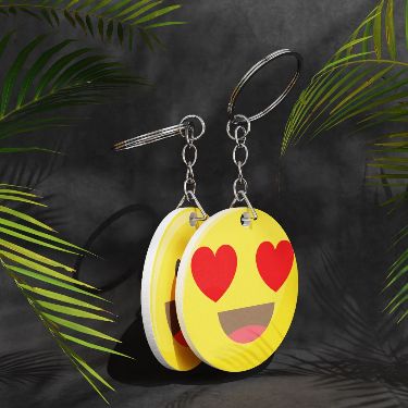 Emoji key chain