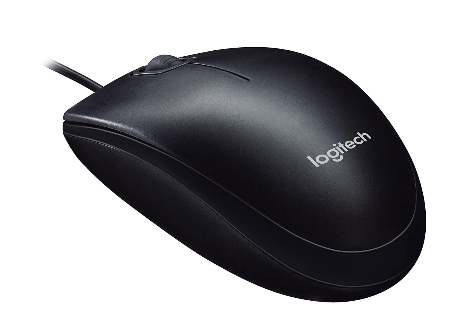 Logitech M90 Wired USB Mouse, 3 yr Warranty, 1000 DPI Optical Tracking, Ambidextrous   |Black