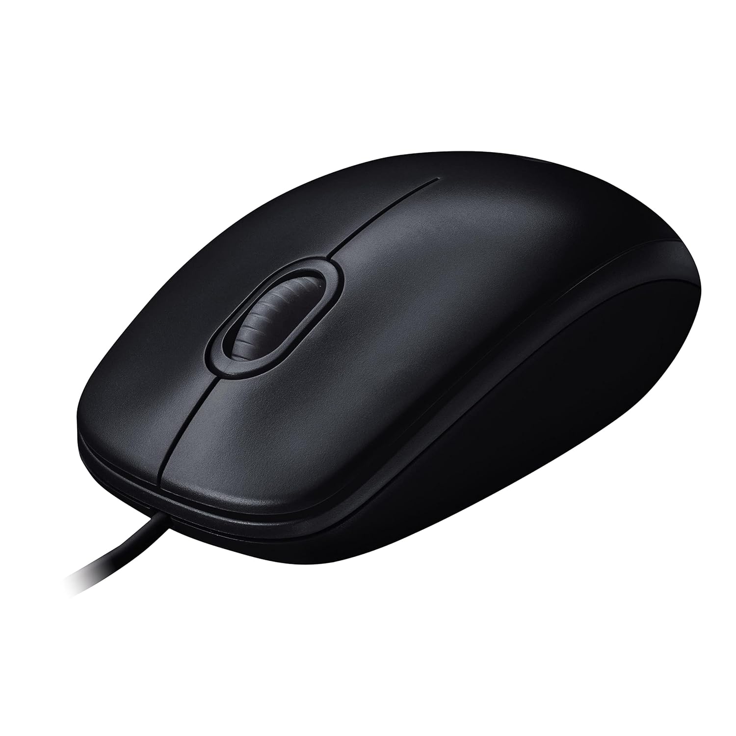 Logitech M90 Wired USB Mouse, 3 yr Warranty, 1000 DPI Optical Tracking, Ambidextrous   |Black