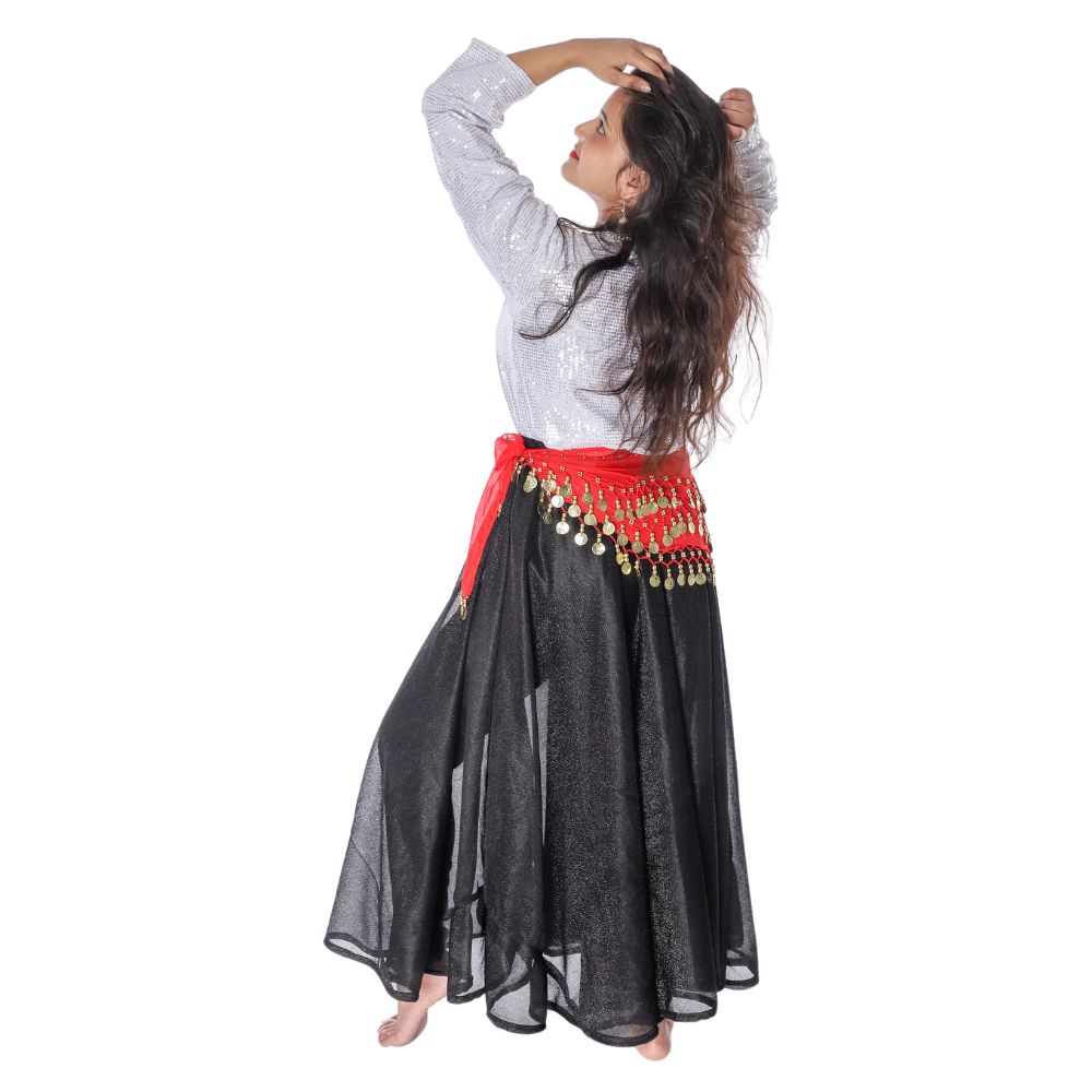 Western Dance Long Skirt Top Fancy Dress