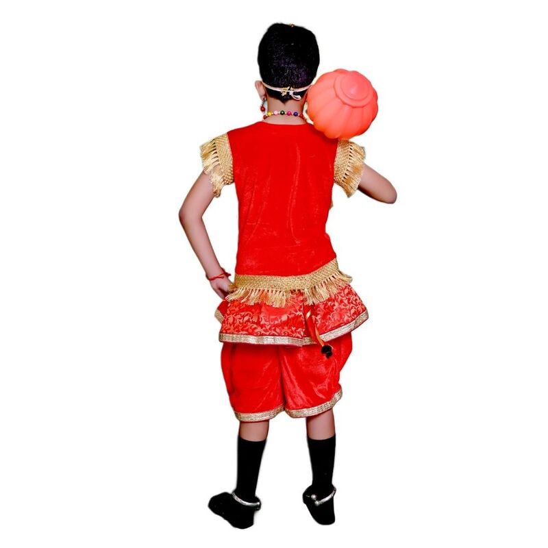 Lord Hanuman Fancy Dress Custome Red