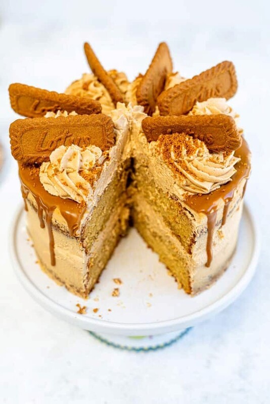 Lotus Biscoff Cake Lotus Biscoff Cake