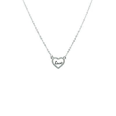 Single Layered Chain - Love Text 2 Single Layered Chain - Love Text 2