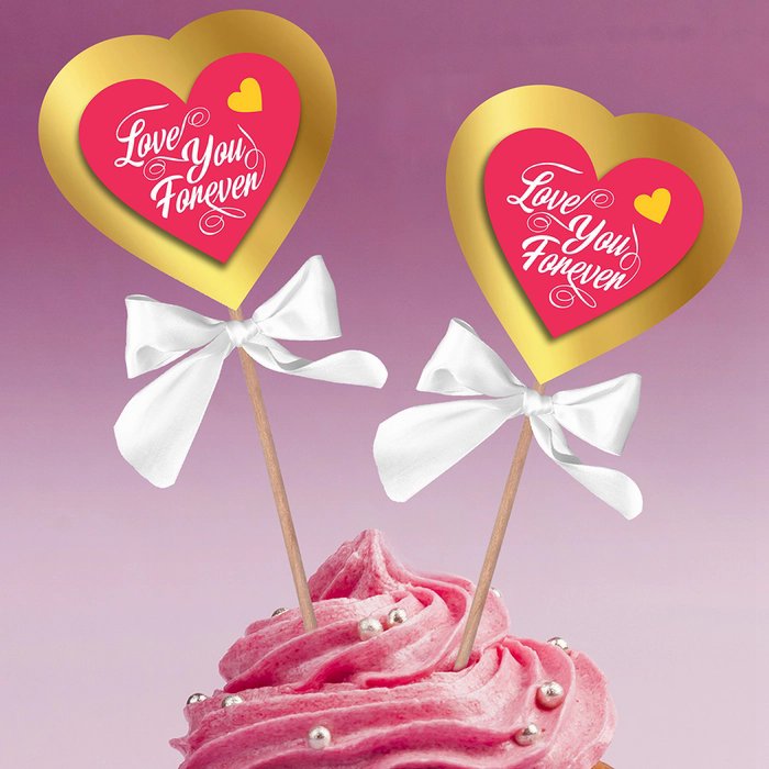 Love You Forever Popup Topper(Pack of 2) Love You Forever Popup Topper(Pack of 2)