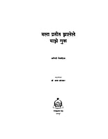 M207 Mala Pratit Zalele Maze Guru (मला प्रतीत झालेले माझे गुरु) M207 Mala Pratit Zalele Maze Guru (मला प्रतीत झालेले माझे गुरु)