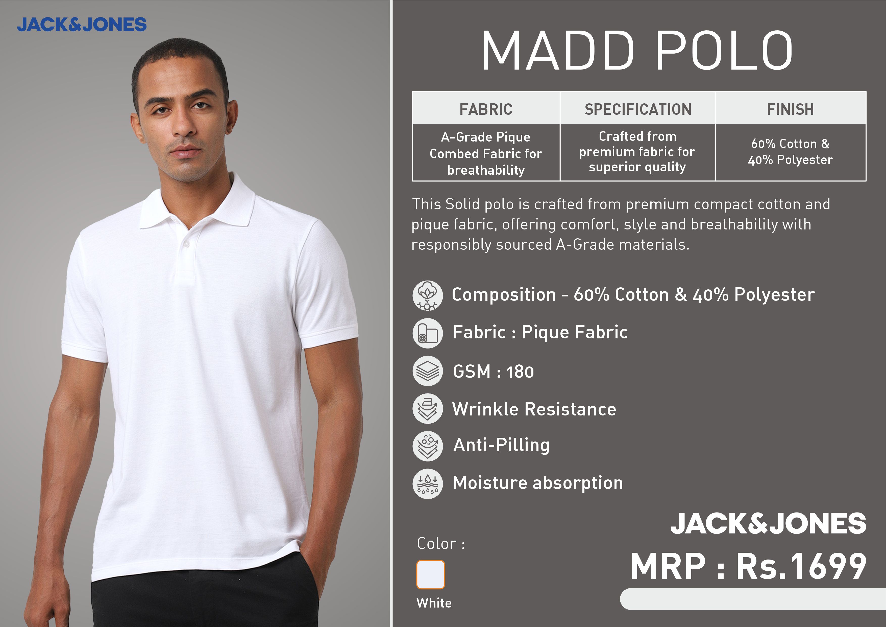 Jack & Jones Madd Polo T-Shirt