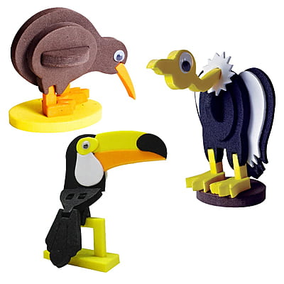 MAKE 13 fun birds MAKE 13 fun birds