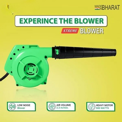 Air Blower 500W (Xtreme) Cum Dust Cleaner for AC/Home/PC, 14000 RPM Low Noise (Green) Air Blower 500W (Xtreme) Cum Dust Cleaner for AC/Home/PC, 14000 RPM Low Noise (Green)