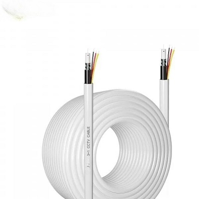CCTV Cable 3+1 Coaxial for Video, Power and Audio Communication with Excellent Coating CCTV Cable 3+1 Coaxial for Video, Power and Audio Communication with Excellent Coating