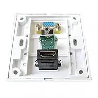 Face Plate, Single/Dual Port Wall Mount Network Socket for RJ45 Ethernet, LAN, and Data Cabling Face Plate, Single/Dual Port Wall Mount Network Socket for RJ45 Ethernet, LAN, and Data Cabling