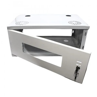 CCTV DVR /NVR/Server/Network Rack with 3 Power Sockets & Transparent Glass Door