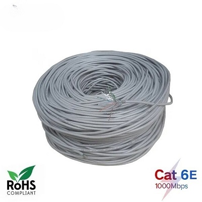 Cat 6 Cable, Outdoor Cable/ UTP Cable LAN Cable (Copper Braided), Network Cable, Ethernet Cable RJ45 Cable ( Dual Cotted) with High Speed connectivity 4 Pair Separator Design Cat 6 Cable, Outdoor Cable/ UTP Cable LAN Cable (Copper Braided), Network Cable, Ethernet Cable RJ45 Cable ( Dual Cotted) with High Speed connectivity 4 Pair Separator Design