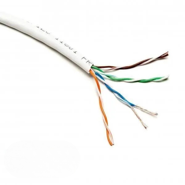Cat 5 Cable / UTP LAN Cable, Network Cable/Internet Cable RJ45 Cable with High Speed connectivity| 4 Pair Separator Design - 100M Cat 5 Cable / UTP LAN Cable, Network Cable/Internet Cable RJ45 Cable with High Speed connectivity| 4 Pair Separator Design - 100M
