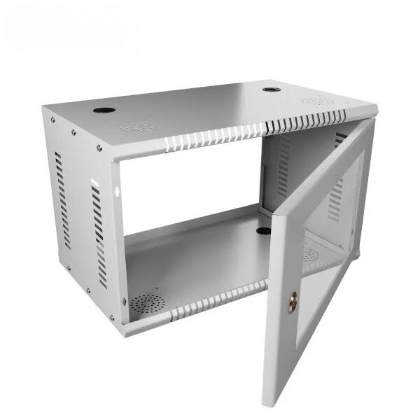 CCTV DVR /NVR/Server/Network Rack with 3 Power Sockets & Transparent Glass Door