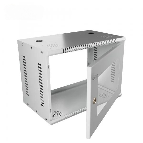 CCTV DVR /NVR/Server/Network Rack with 3 Power Sockets & Transparent Glass Door