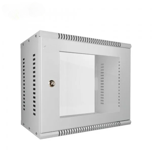 CCTV DVR /NVR/Server/Network Rack with 3 Power Sockets & Transparent Glass Door