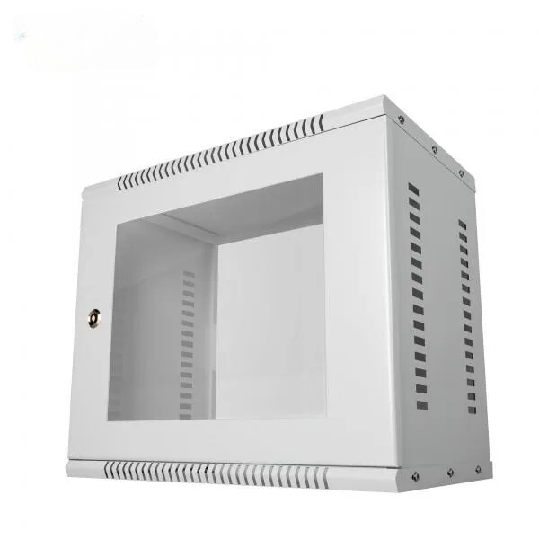CCTV DVR /NVR/Server/Network Rack with 3 Power Sockets & Transparent Glass Door