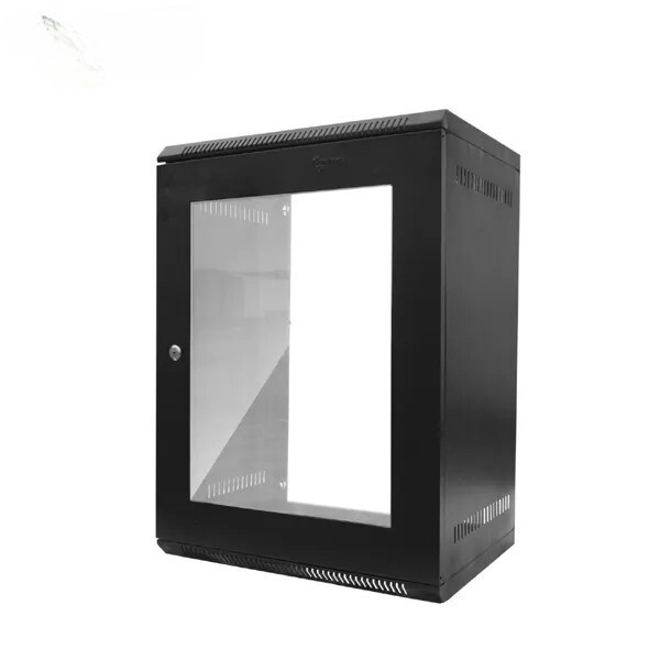 CCTV DVR /NVR/Server/Network Rack with 3 Power Sockets & Transparent Glass Door