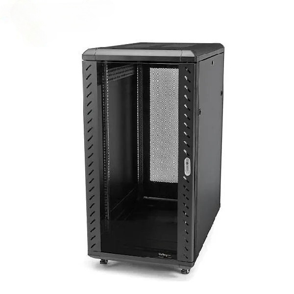 CCTV DVR /NVR/Server/Network Rack with 3 Power Sockets & Transparent Glass Door