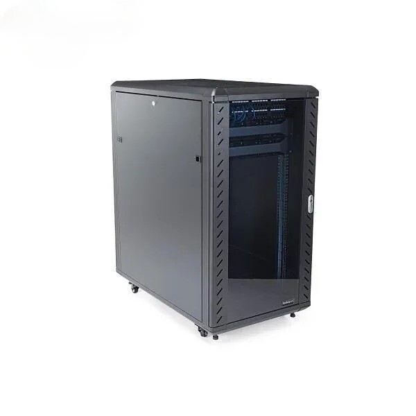 CCTV DVR /NVR/Server/Network Rack with 3 Power Sockets & Transparent Glass Door