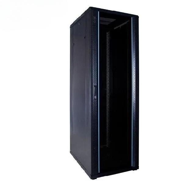 CCTV DVR /NVR/Server/Network Rack with 3 Power Sockets & Transparent Glass Door