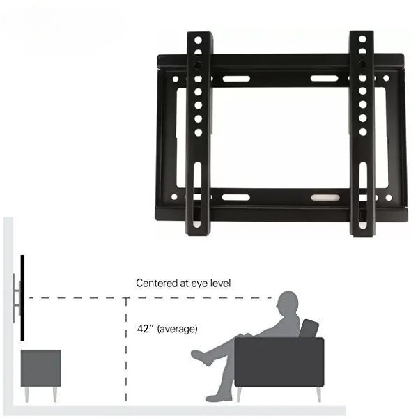 LED Wallmount For TV LED/QLED/Monitor/Smart (Black) LED Wallmount For TV LED/QLED/Monitor/Smart (Black)
