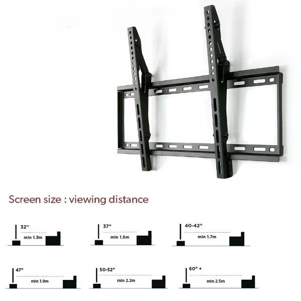 LED Wallmount For TV LED/QLED/Monitor/Smart (Black) LED Wallmount For TV LED/QLED/Monitor/Smart (Black)