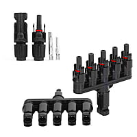 MC4 Branch 5 in 1 T5 Connector with Solar MC4 Connector (1+1 Pair) MC4 Branch 5 in 1 T5 Connector with Solar MC4 Connector (1+1 Pair)