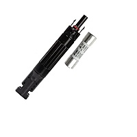 MC-4 in-Line Fuse Connector without Fuse ( Pack of  1)