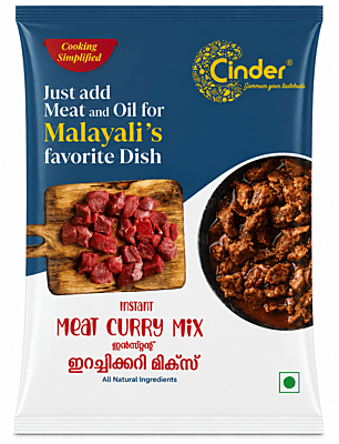 CINDER INSTANT MEAT CURRY MIX 85G