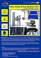 A4 x500 Inkjet Medical Blue Film IMPORTED )(500 Sheets ) 210 micron / 280 gsm A4 x500 Inkjet Medical Blue Film IMPORTED )(500 Sheets ) 210 micron / 280 gsm