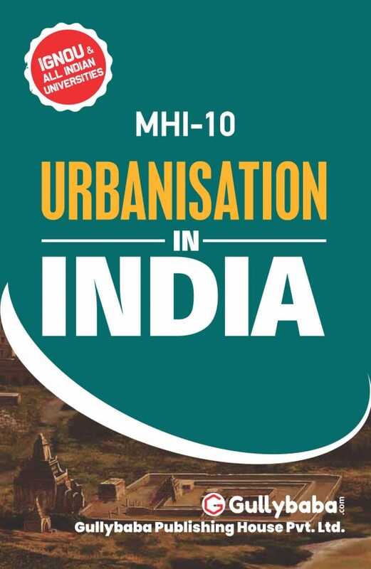 IGNOU MHI-10 - Urbanisation in India, Latest Help Book Edition IGNOU MHI-10 - Urbanisation in India, Latest Help Book Edition