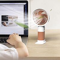 Mini Handheld Fan with Mobile Stand | Portable High Speed Rechargeable USB Fan with Base for Baby, Kids & Adults – Travel, Home, Office, Summer Use (Multicolor) Mini Handheld Fan with Mobile Stand | Portable High Speed Rechargeable USB Fan with Base for Baby, Kids & Adults – Travel, Home, Office, Summer Use (Multicolor)