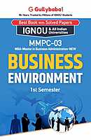 IGNOU MMPC-03 - Business Environment, Latest Help Book Edition