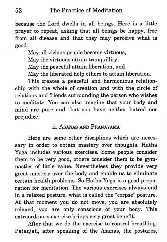PRACTICE OF MEDITATION -E-75 PRACTICE OF MEDITATION -E-75