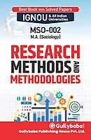 IGNOU MSO-02 - Research Methods and Methodologies, Latest Help Book Edition IGNOU MSO-02 - Research Methods and Methodologies, Latest Help Book Edition