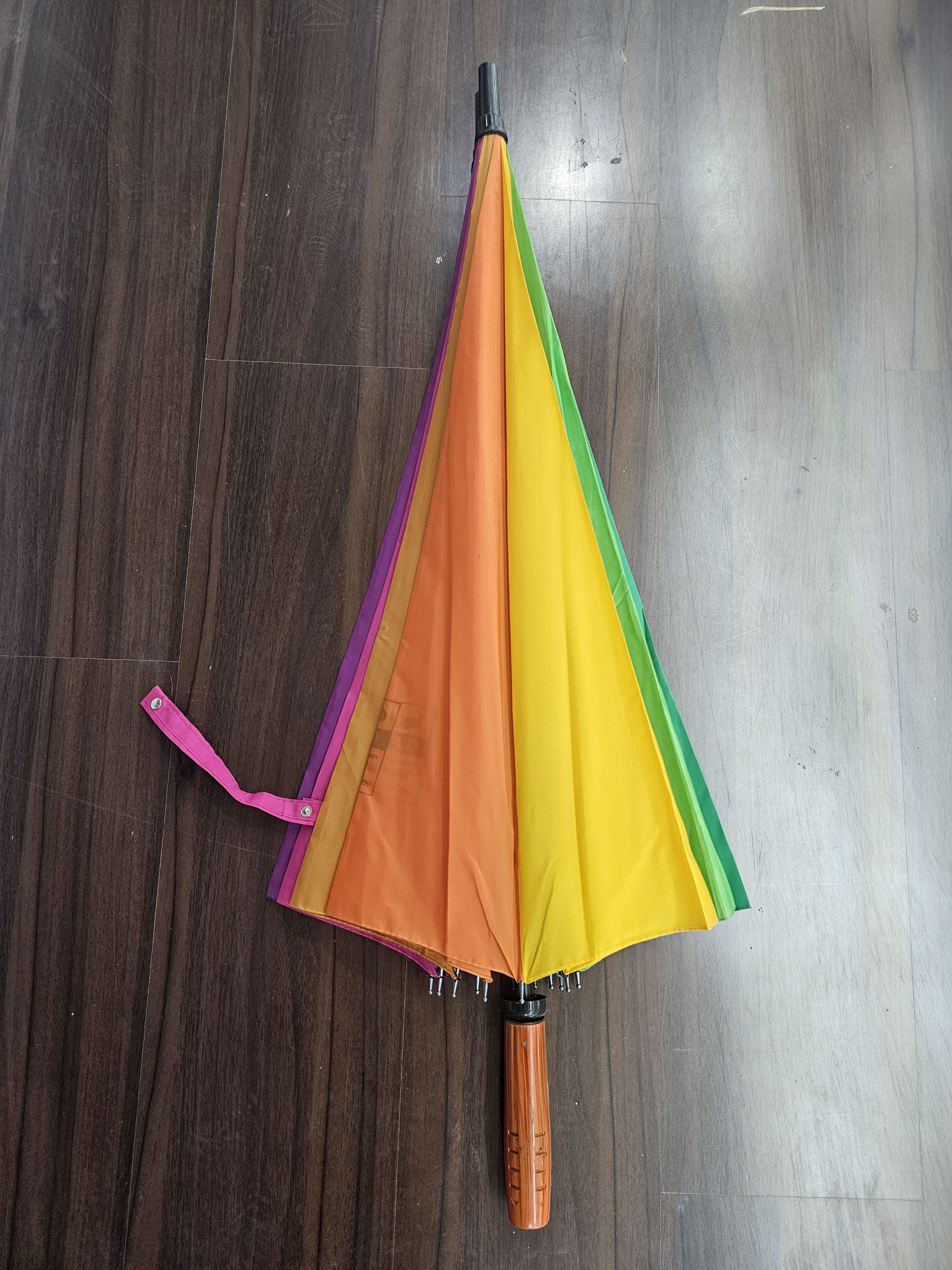 30inch Zed Multi Rainbow Umbrella | (Pack of 6pcs) | INR 280/piece