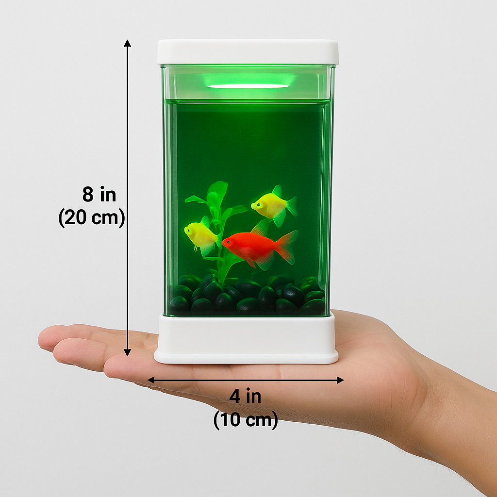 Multi-Color LED Light Small Fish Tank