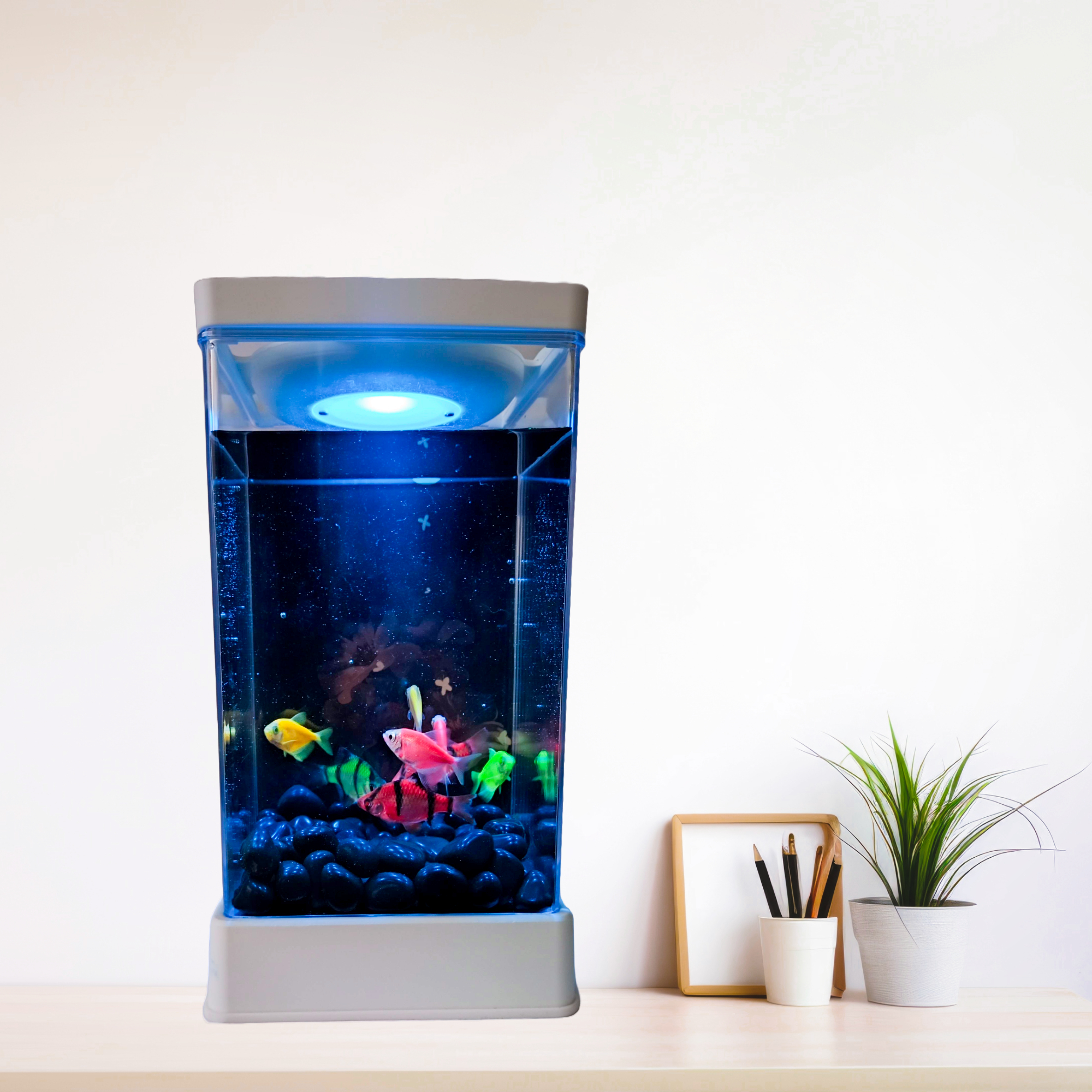 Multi-Color LED Light Small Fish Tank