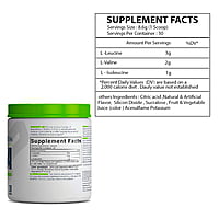 MusclePharm Essentials BCAA Powder - 30 Servings (Fruit Punch)