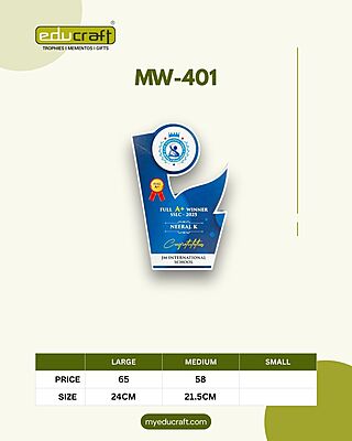 MW-401M 21.50CM(8MM+12MM)