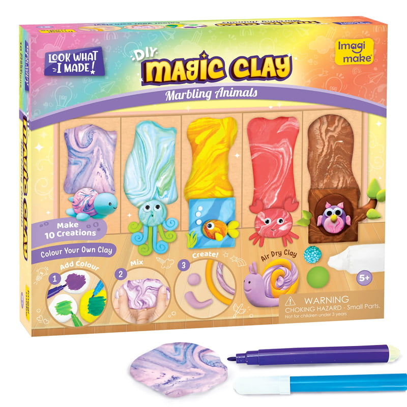 Magic Clay Marbling Animals Magic Clay Marbling Animals