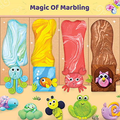 Magic Clay Marbling Animals Magic Clay Marbling Animals