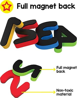 Magnetic - Learn to Write Number and Cap