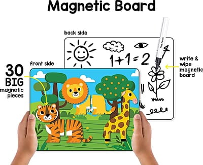 Magnetic Puzzle - Jungle Animals Magnetic Puzzle - Jungle Animals