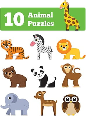 Magnetic Puzzle - Jungle Animals Magnetic Puzzle - Jungle Animals