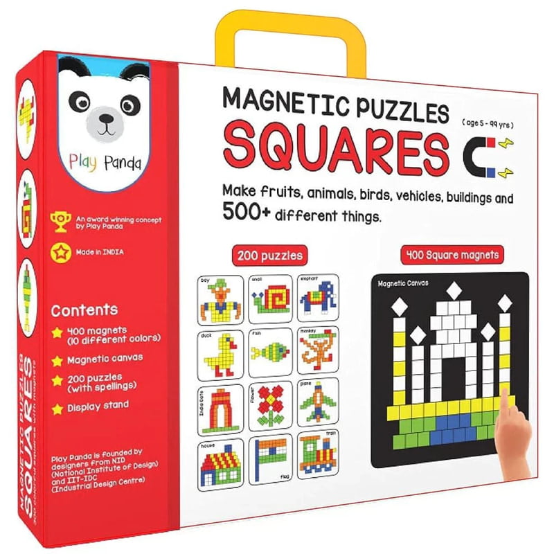 Magnetic Puzzles - Squares Magnetic Puzzles - Squares
