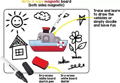 Magnetic Puzzles - Vehicles Magnetic Puzzles - Vehicles